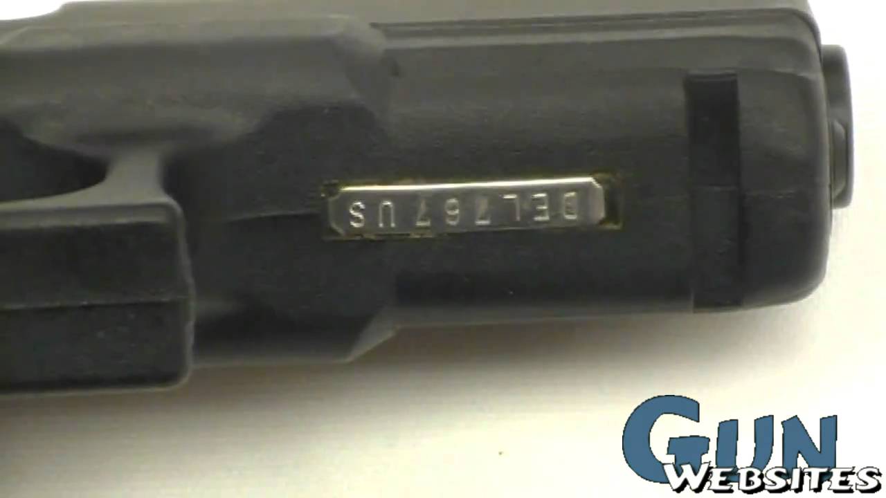 Glock serial number guide